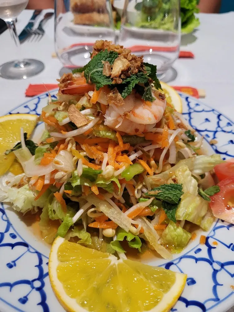 Salade de Crevettes Thaï
